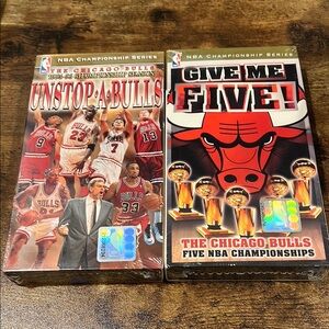 NBA Championship Series VHS TAPES. Both unopened.